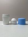 Wholesale 50ml Gel Deodorant Bottle Packaging Empty Frosted PP Plastic Roll on Bottle With Roller Ball