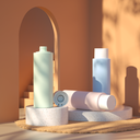 400ml Luxury Soft Squeeze Shampoo Bottle 24/410 Disc Cap Bottle Container