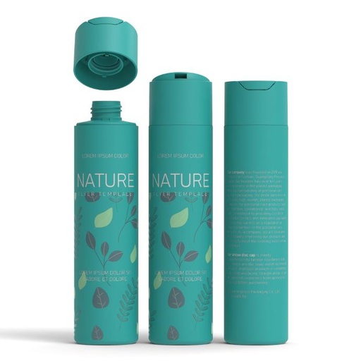 Trend Product Disc Cap Press Top Hand Wash Shower Gel Cosmetic 250ml Lotion Shampoo Bottles