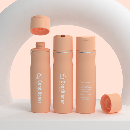 Top Ranking Product 100% Leak Proof Shower Gel Shampoo Packaging 250ml Plastic Cosmetic Disc Cap Bottle