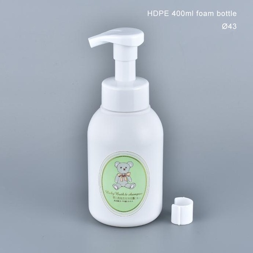 Hot Selling Mousse Hair Moose Bottles Soap Dispenser 400ml Foam Pump Bottle