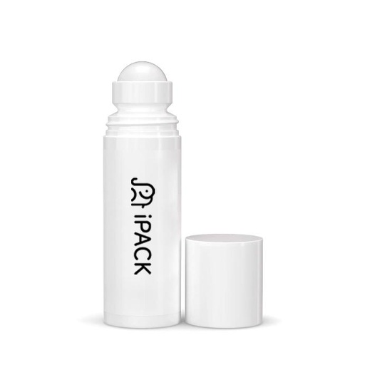 Cylinder Roll On Deodorant Container essential oil Glass roller ball Bottle
