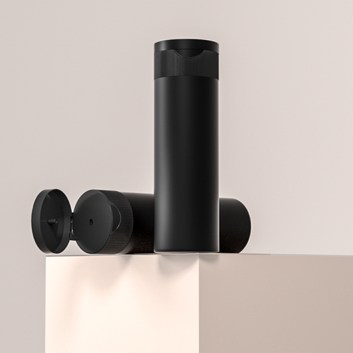 HDPE 415ml 圆柱大翻盖瓶