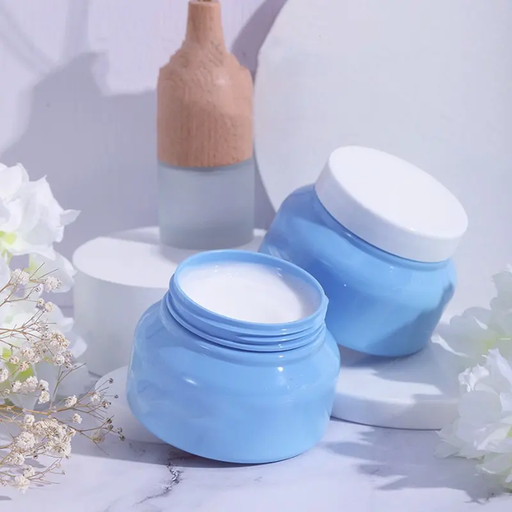 Empty Plastic Cosmetic Jar 200g Skincare Lotion Body Butter Packaging Containers