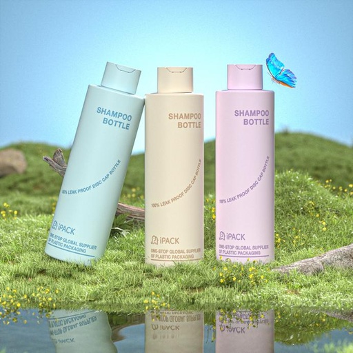 1000ML HDPE Empty Shampoo and Conditioner Bottle Wholesale Plastic Cosmetic Body Lotion Container