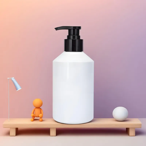 Custom HDPE Empty 300ml Cosmetics Body Wash Shower Gel Hair Shampoo Lotion Pump Bottle Packaging