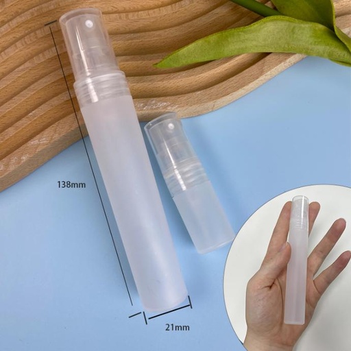 Custom 10ml New Generation full plastic sprayer plastic hand sanitizing perfume spray bottle