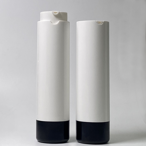 Luxury Round Vacuum Foundation Serum Rotating Twist Cosmetics Skincare Airless Pump Bottle 